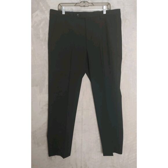 Nautica, Men's Dress Slacks, Black, Size 36x30, NWT, Comfort Waistband Bi-Stetch - Picture 1 of 7